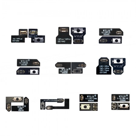 Wylie Screen Measurement Boards Battery Switch for iPhone 8 to 16Pro Max