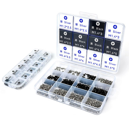 Mechanic IPS-12 / ADS-2 Replacement Repair Screws Kit for iPhone & Most Android Phones