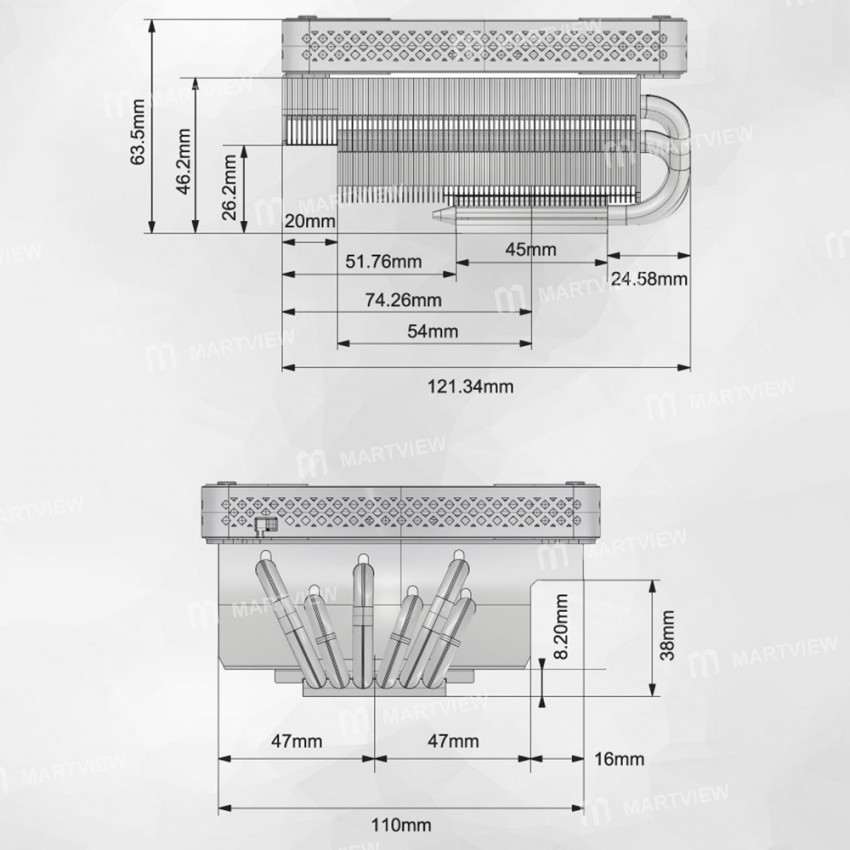 jonsbo hx6200d-6-heat-pipes-tdp-200w-radiator-with-agrb-fan-7