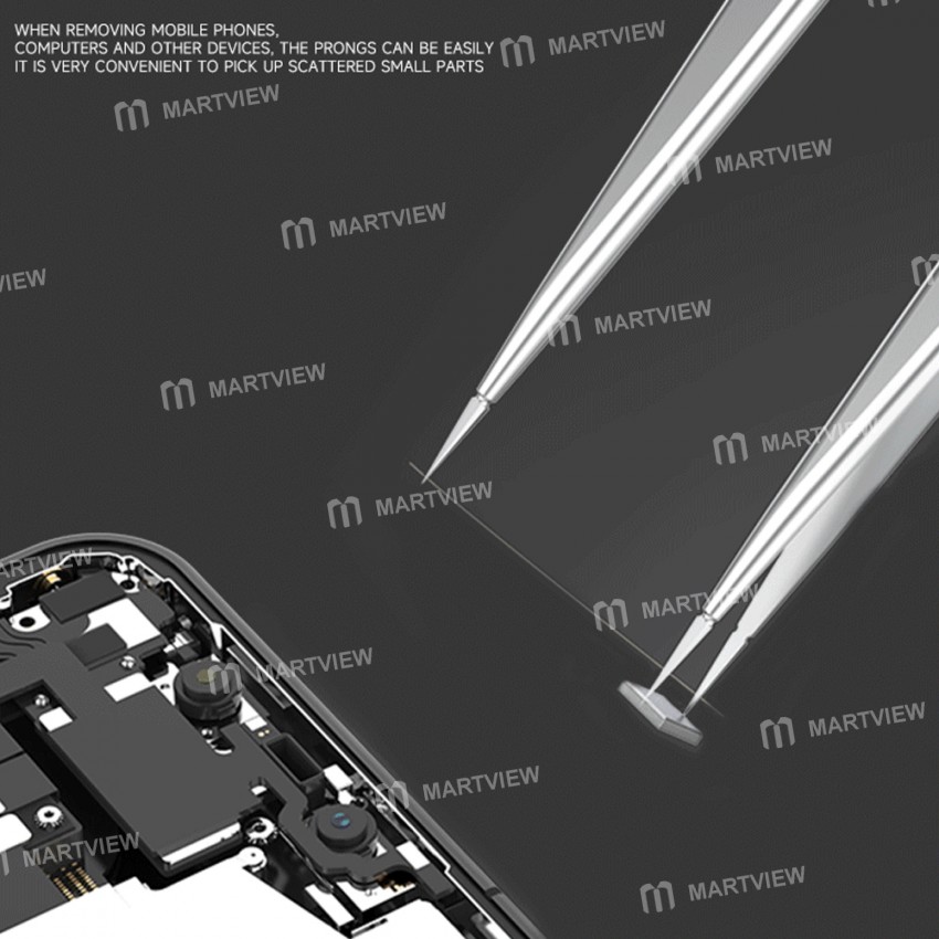 luowei is-10-precision-stainless-steel-super-hard-anti-static-flying-line-tweezer-7