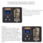 i2C Intelligence Double Layers Pre-heating Rework Station for iPhone X-12Pro Max Motherboard Repair