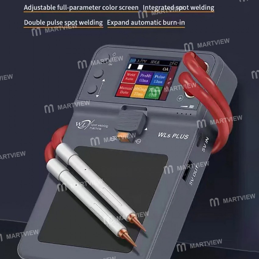 wl wls-plus-all-in-one-color-screen-intelligent-spot-welding-machine-for-mobile-phone-battery-repair