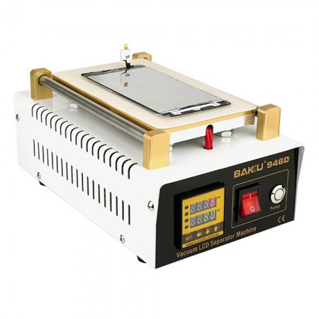 Baku BK-946D 7-inch Mobile Phone LCD Screen Vacuum Heating Separator Machine