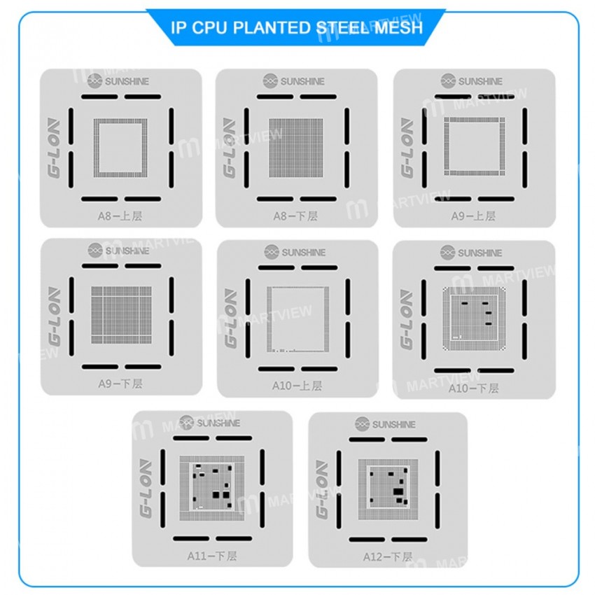 G-Lon SS-601H Double Side Use Slot Position Motherboard Test Fixture PCB Fixture Platform for CPU A1