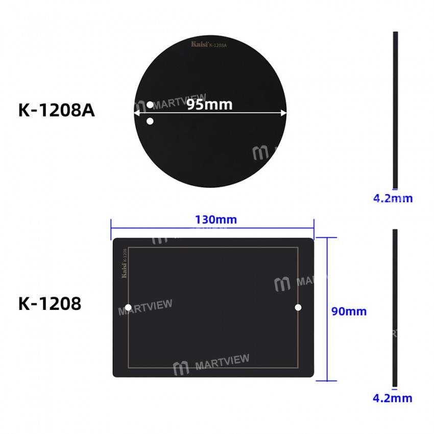 Kaisi 1208 / 1208A Universal PCB Magnetic High-temperature Resistance Holder Fixture for Soldering P