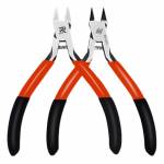B&R BR-A01 Industrial Grade Ultra-hard and Ultra-thin Carbon Steel Bevelled Pliers