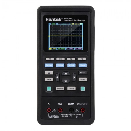 Hantek 2C42 2-in-1 Dual-Channels 40MHz Bandwidth Handheld Digital Oscilloscope + Multimeter