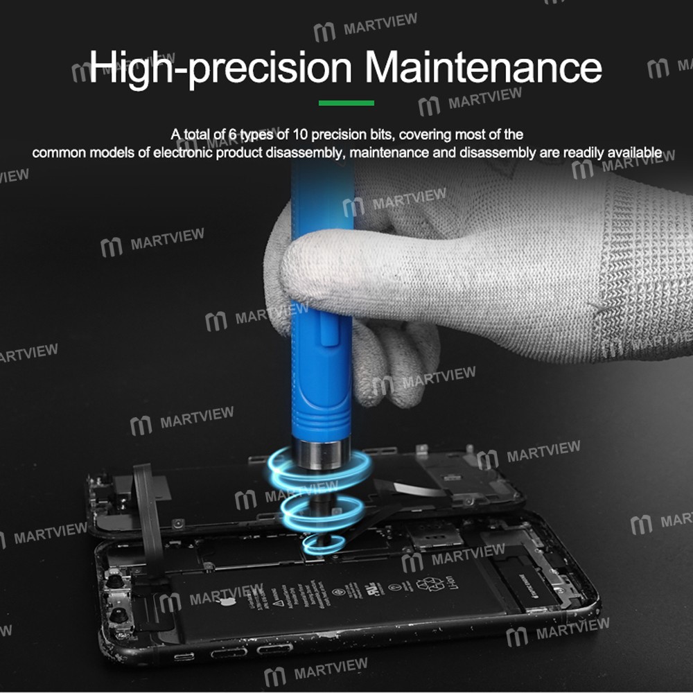 new upgrade-relife-sd-22e-wireless-electric-screwdriver-with-10-bits-for-iphone-17-series--blue-15