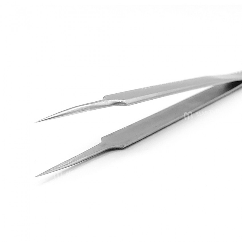 Multipurpose Anti-Static Precision Stainless Steel Straight Tweezer for Computer Phone PCB Repair DI