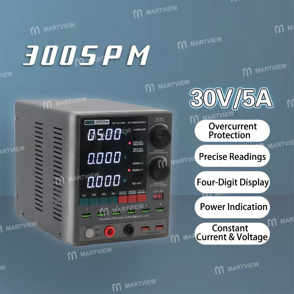 ycs 3005pm-30v-5a-4-digits-display-led-high-precision-adjustable-switching-dc-power-supply-3