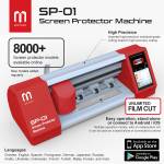 Martview SP-01 Screen Protector Film Cutter Machine (Free 10pcs HD Front Film + Unlimited Film Cut f