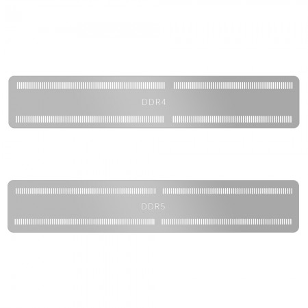 XZZ DDR4 260P / DDR5 262P Notebook Repair Memory Slot BGA Reballing Stencil - 2Pcs