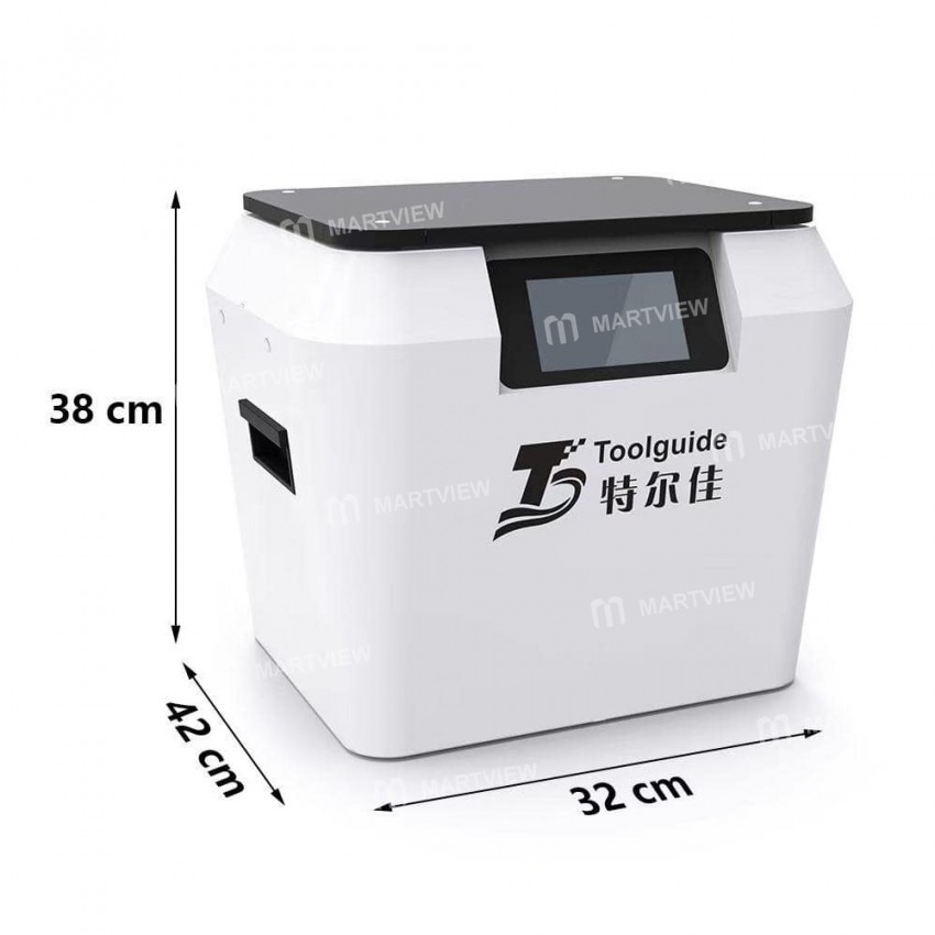 Toolguide Intelligent LCD Screen Lamination Machine With Bubble Remover for Max 15inch LCD Refurbish