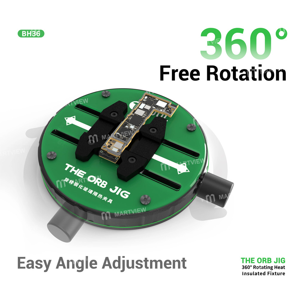2uul bh36-the-orb-jig-360-rotating-tempered-glass-insulated-fixture-for-phone-motherboard-repair-4