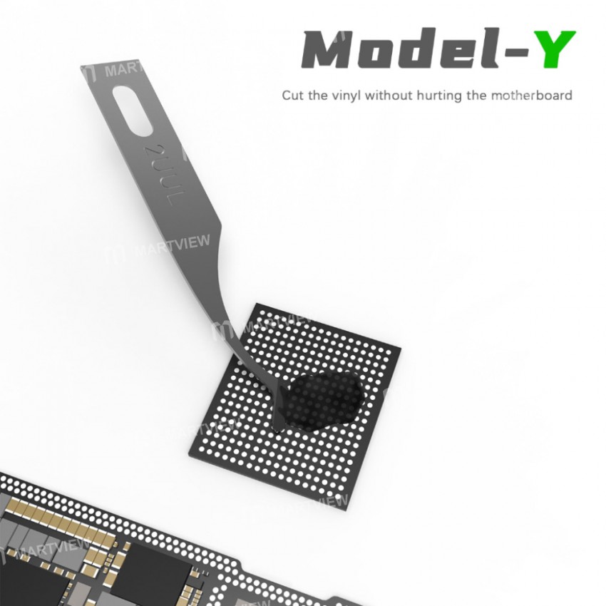 2UUL Hand Finish Sexy SEXY Blades with Handle Set for PCB Mainboard CPU Glue Removal