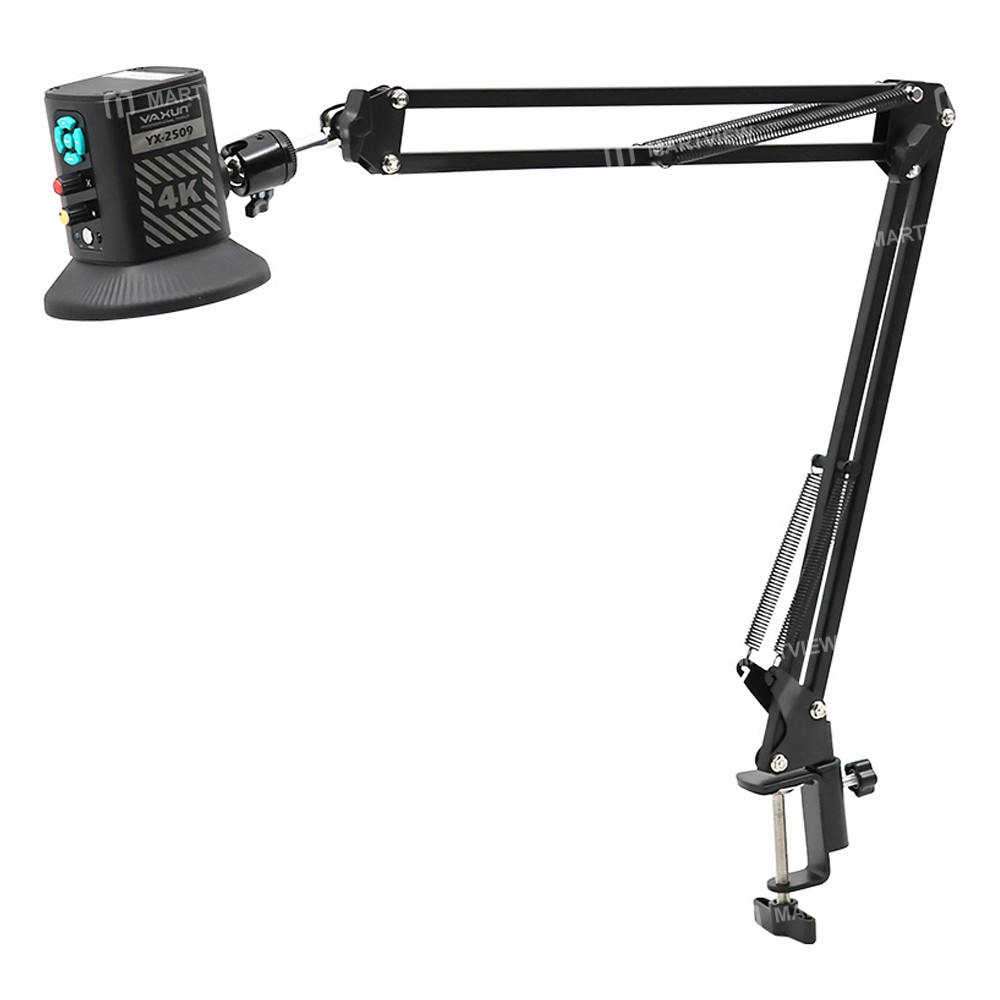 yaxun yx-2509-sony-829mp-cmos-sensor-measurement-4k-electron-microscope-with-universal-stand-4
