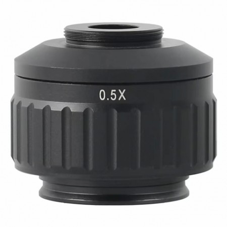 CTV 0.5X Focus Adjustable C-Mount Adapter for Trinocular Stereo Microscope