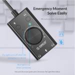 Orico SC2 Free Drive External USB Sound Card Stereo Audio Converter with Volume Adjustment