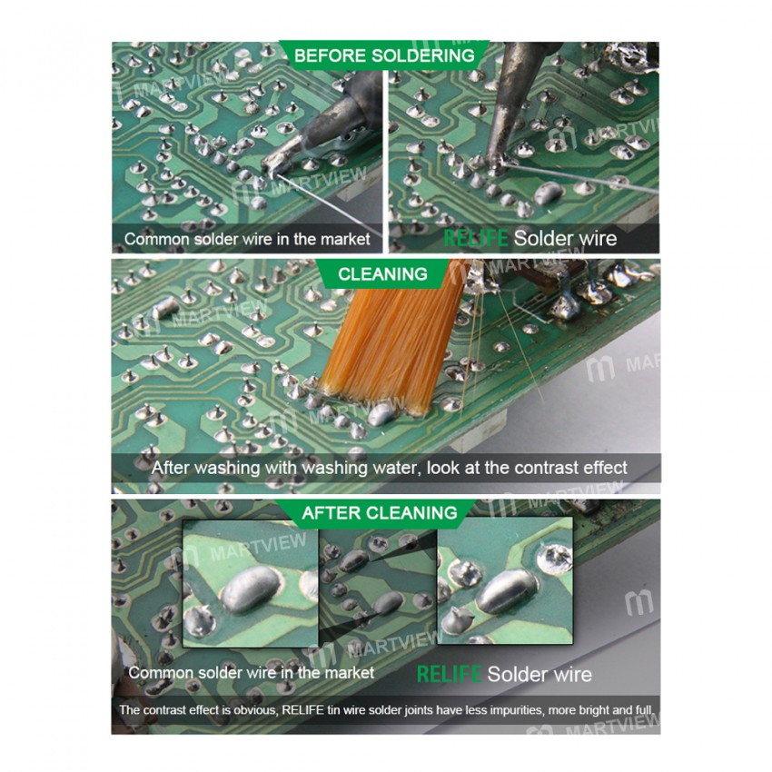 Relife RL-440 Medium Temperature Active Tin Solder Wire