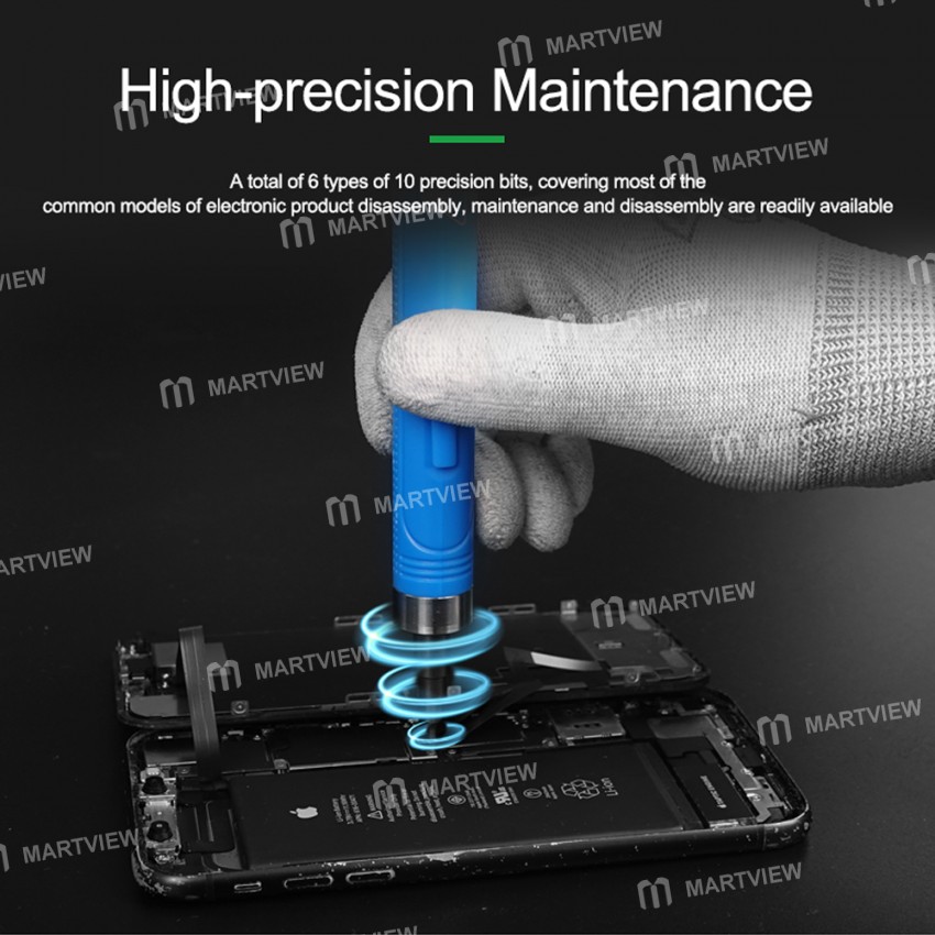 relife sd-22e-precision-wireless-electric-screwdriver-with-10-screwdriver-bits-8