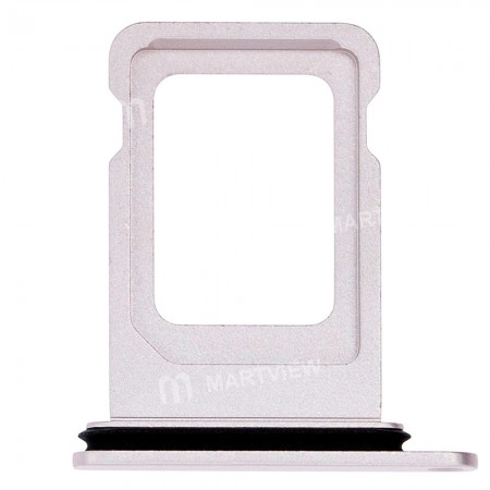 Replacement single sim card tray for iPhone 13 13 mini pink