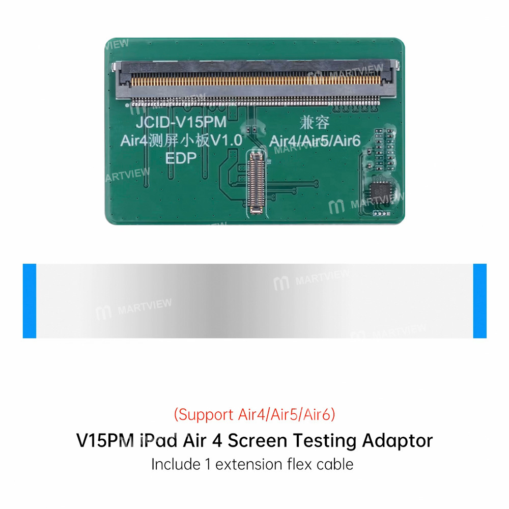 jcid v15pm-specialized-screen-testing-adaptor-for-ipad-7-11-air-mini-pro-series-7