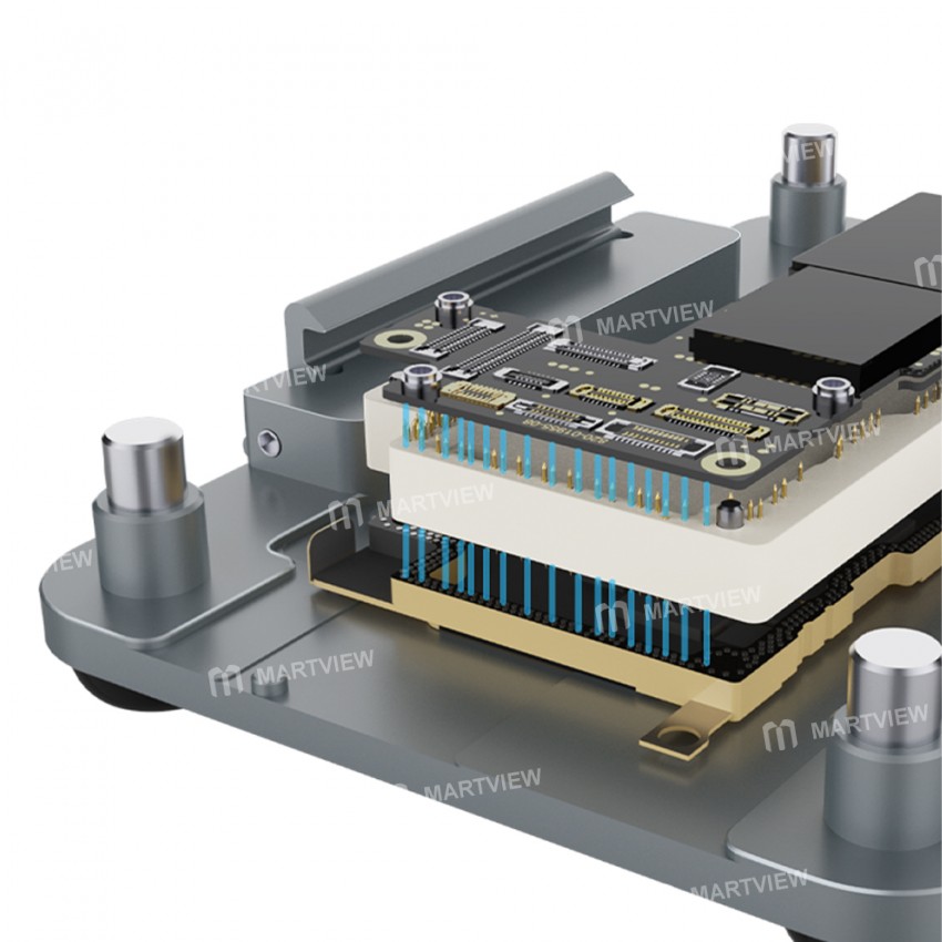 Aixun FC-12 Motherboard Layered Test Stand for iPhone 12 Mini/12/12 Pro/12Pro Max