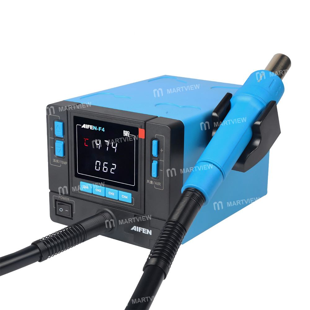 aifen f4-1000w-professional-digital-adjustable-temperature-hot-air-gun-desoldering-rework-station-2