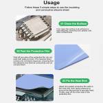relife rl-098-12x12x2mm-thermal-silicone-pads-for-mobile-phone-motherboard-chip-10