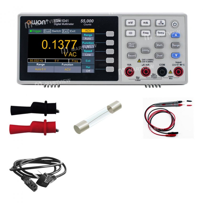 owon xdm1041-portable-true-rms-4-1-2-digital-display-bench-multimeter-with-usb-port-4