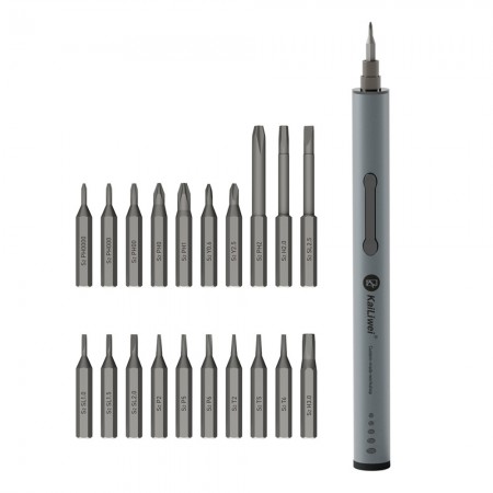 KaiLiwei 20-in-1 Portable Wireless Magnetic Electric Screwdriver Set for 3C Disassembly Repair