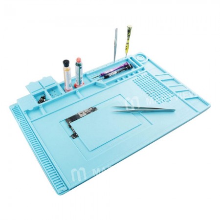 MJ S-160 Heat Insulation Silicone Pad with Screws Box Maintenance Platform Multifunction Electrical
