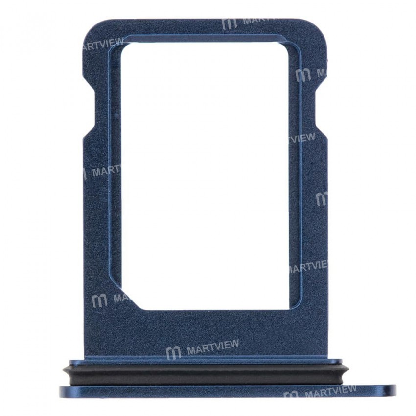 Replacement sim card tray for iPhone 12 mini blue