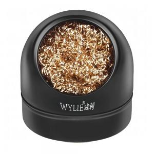 Wylie WL-999 Cleaning Steel Wool Ball with Stand Set for Soldering Solder Iron Tip Cleaning