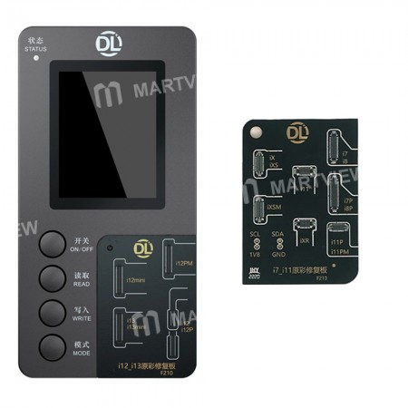 DL F210 Multifunction LCD Original Color Recovery Programmer for iPhone 8~13 / 13 Mini