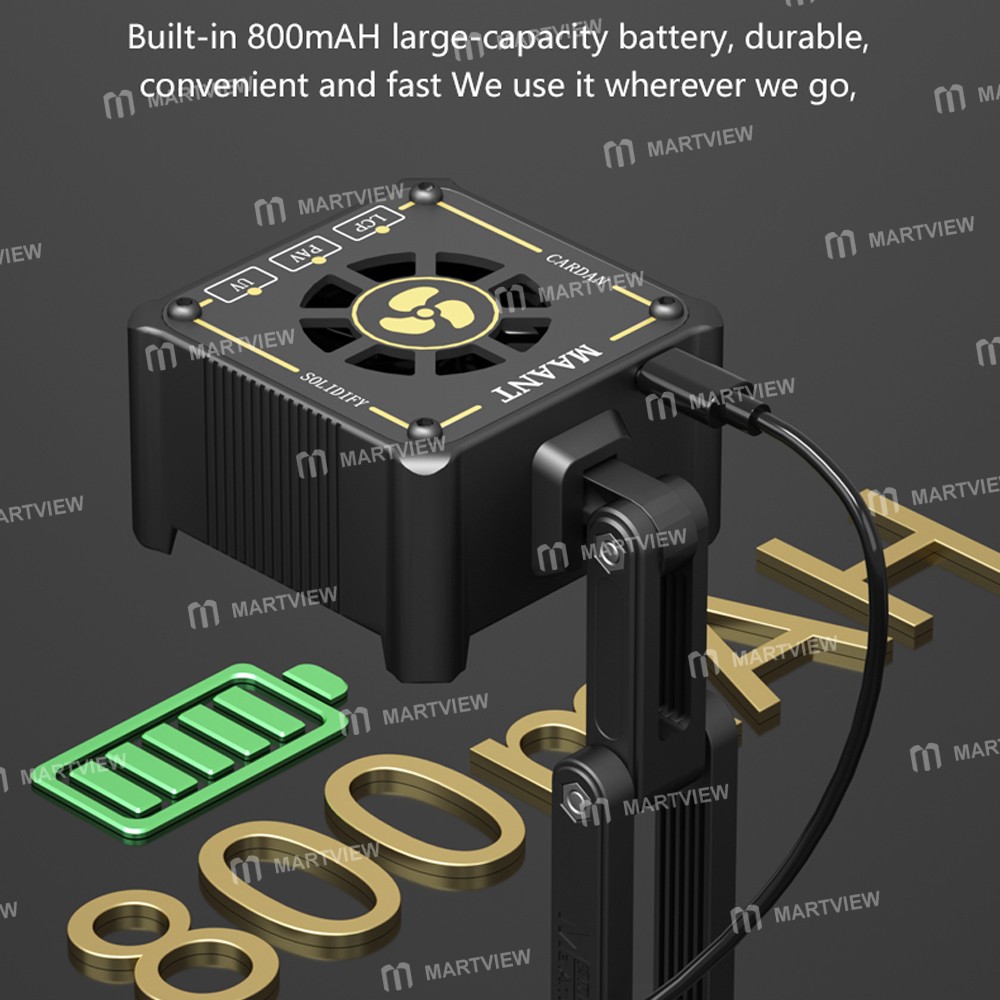 maant m066-3w-multi-function-rechargeable-uv-curing-cooling-fan-10
