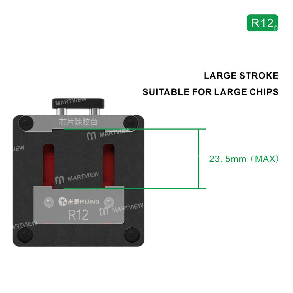 mijing r12-spring-structure-adaptive-clamping-type-chip-glue-removal-fixture-5