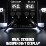 mechanic ta-212-c210t12-dual-station-dual-digital-display-intelligent-thermostatic-welding-station-3