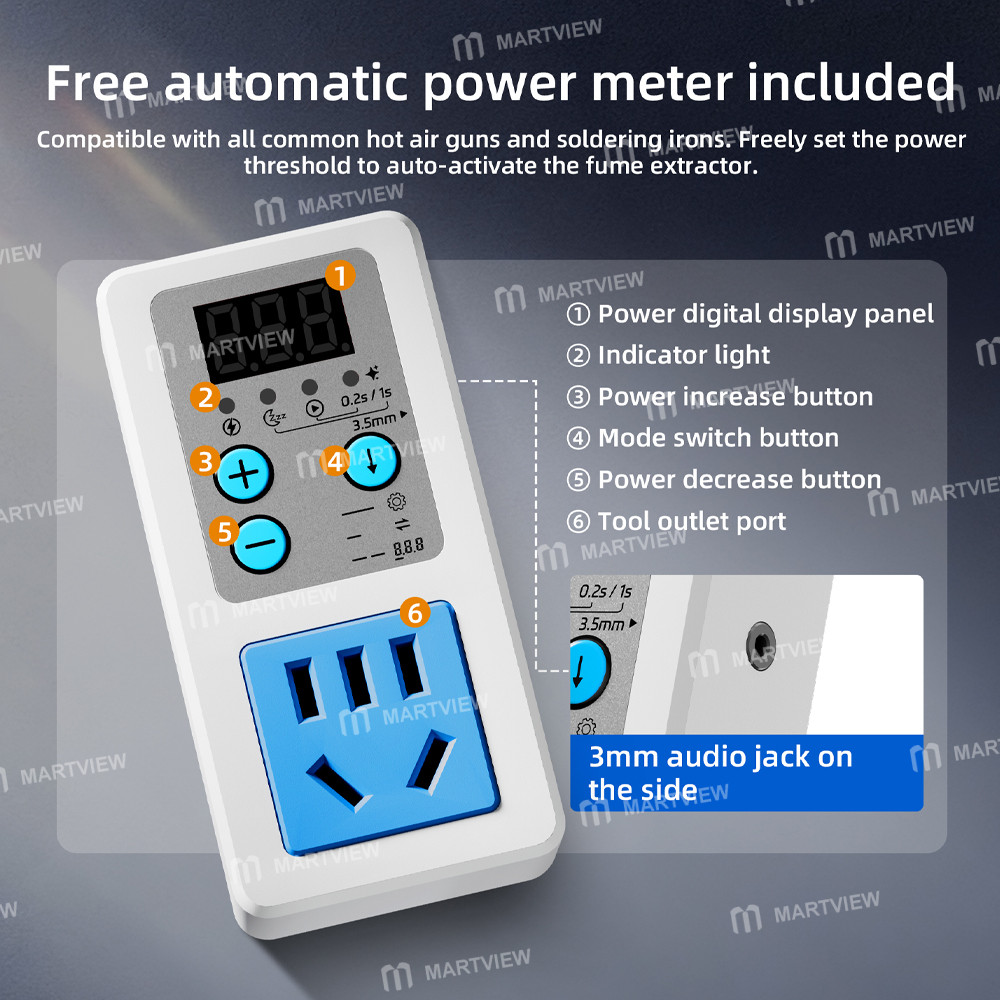 qianli af100-lung-replacement-manual-automatic-high-suction-dust-and-mist-purifier-for-pcb-repair-7