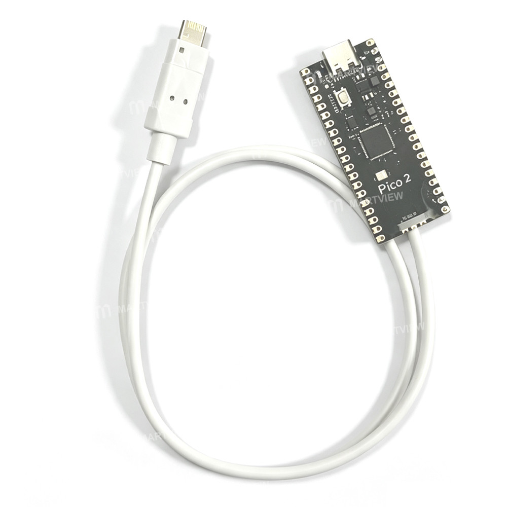 raspberry pi-pico-2--rp2350-microcontroller-development-board-with-lightning-flash-cable-for-iphone-