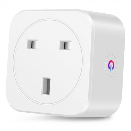 BSD43 16A Remote Control WiFi Smart Socket Support Timing Mode / APP Remote Control - UK Plug