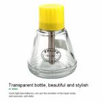 Relife RL-055 150ml Automatic Push-type Copper Core Metal Straw Alcohol Glass Bottle