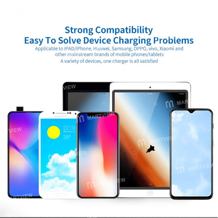 Sunshine SS-304Q 6 Port USB Smart Lightning Charger