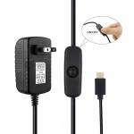 5v 3a-type-c-interface-power-adapter-with-switch-button-for-raspberry-pi-4b-5
