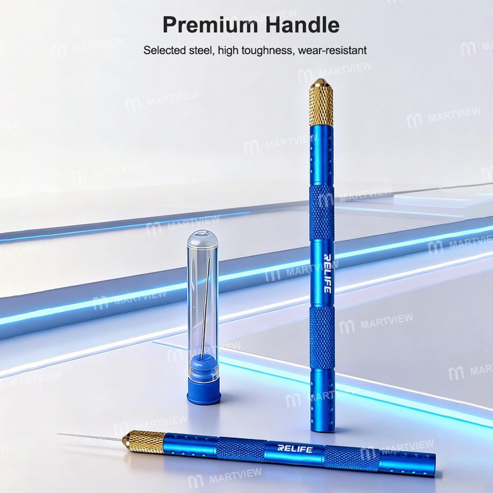 relife tx3-wear-resistant-non-magnetic-precision-chip-pry-needle-kit-for-pcb-repair-8