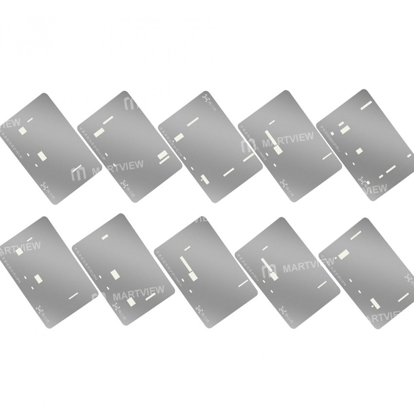 LCD Screen Cable IC Protection Template for iPhone 11-13 Pro Max Lattice Face