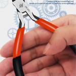 B&R BR-A01 Industrial Grade Ultra-hard and Ultra-thin Carbon Steel Bevelled Pliers