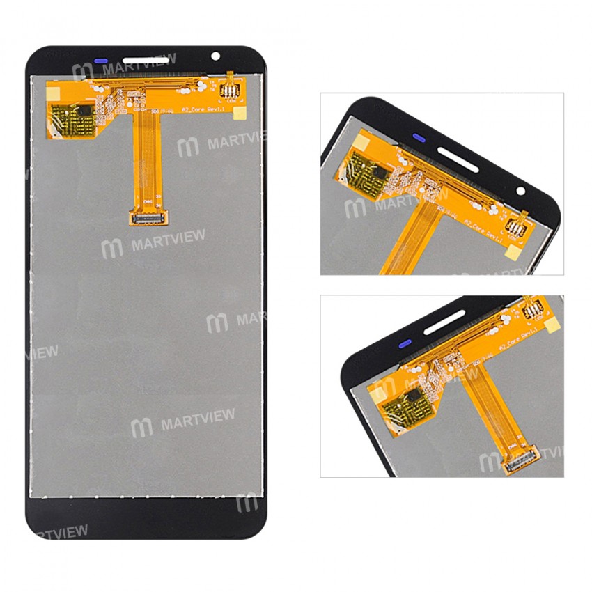 LCD Display Touch Screen Digitizer Assembly Replacement for Samsung A2 Core A260 - Black