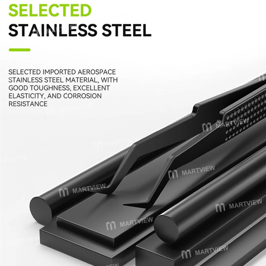luowei is-20-high-precision-flying-line-tin-planting-tweezers-for-ic-chips-soldering-repair-9