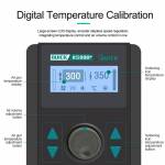 Quick 8586D+ 2-in-1 Soldering Iron Hot Air Gun Lead-free Smart Digital Display Rework Station